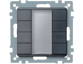 SCHN MTN627814 KNX tlač. panel 4-násobný plus, Antracit, System M