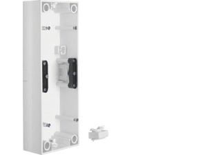 HAG 10438989 Krabice, 3-násobná na omítku, Berker S.1, bílá, lesk