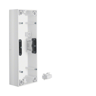 HAG 10438989 Krabice, 3-násobná na omítku, Berker S.1, bílá, lesk