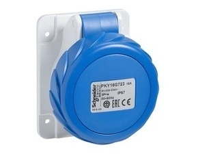 SCHN PKY16G723 Zásuvka vest. Fast connect rovná 16A 2P+PE 200-250V IP67 50-60Hz