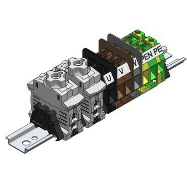 BEČOV H416118 Stožárová výzbroj SV - A - 6.16.4/2 (dva nosiče pojistek)