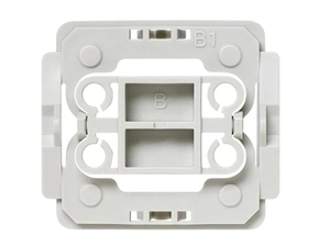 HOMEMATIC IP EQ3-ADA-B1 Adapter Berker B1, set 20ks Adaptér umožňuje integrovat rámečky a kryty řady