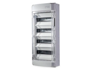 FIRN Rozvodnicová skříň IP65 NEPTUN48EU 4řadá, 48 modulů (4x12), šroubové svorky, 400V, 63