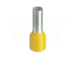 wpr7434 DUI-6-12 zl lisovací dutinka s izolací PP (polypropylen), 6,0 mm2, d: 12 mm, žlutá (III. DIN