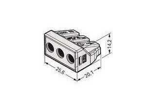 WAGO 773-493 Spojovací krabicová svorka