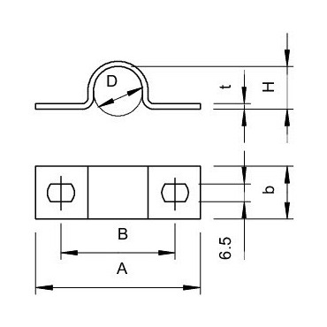 823 16 FT Upevňovací příchytka