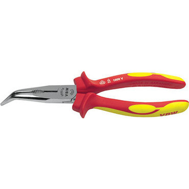 NG NK 593 210  Kleště telefonní zahnuté 45°  délka - 200mm, VDE izolace 1000V, DIN ISO 5745