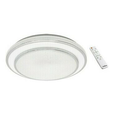 DAM Plafoniera GLORIA SMD LED C 48W WW-CW IP44 chrom
