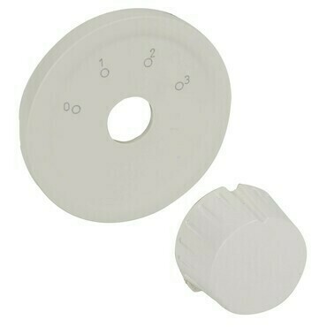 LEG 068064 CL BÍLÁ KRYT OTOČ. SPÍNAČE