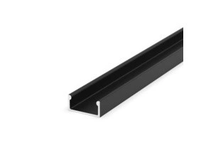 LED profil přisazený GREENLUX AL-PROFIL (E) B 2m, černá
