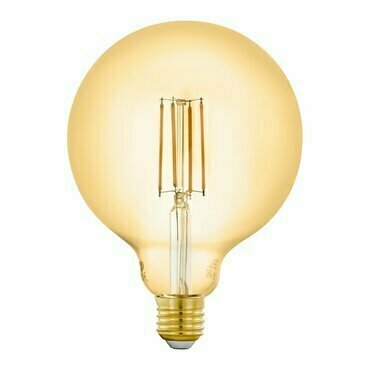 LED žárovka EGLO LM-ZIG-E27-G125 6W 2200K AMBER 1 STK