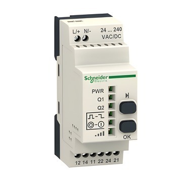 SCHN ZBRRA Programovatelný přijímač AC/DC,2 reléové přepínací výstupy