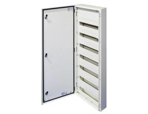 SEZ T-BOX 126/7/18  Kovová skříň T-BOX, nástěnná, 126 modulů - 7 řad, IP 65, 1250x450x125 mm