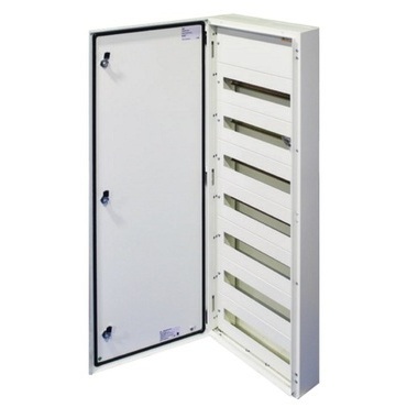 SEZ T-BOX 126/7/18  Kovová skříň T-BOX, nástěnná, 126 modulů - 7 řad, IP 65, 1250x450x125 mm