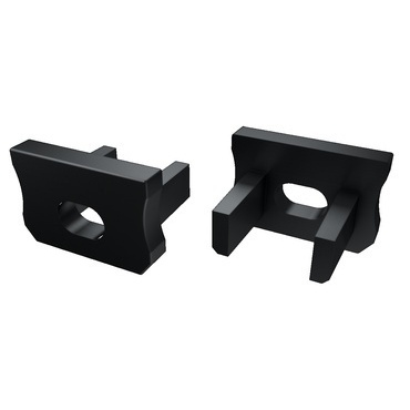 Koncovka profilu GREENLUX EC-PROFIL X BLACK HO (12-0082-00)