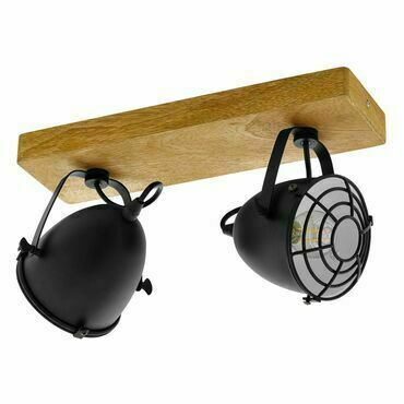 EGLO BALKEN/2 E14 HOLZ/SCHWARZ 'GATEBECK'