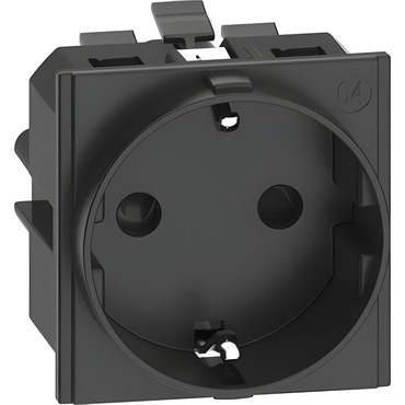 LEG KG4141A LNOW 2P+T SCHUKO AUTO ČERNÁ