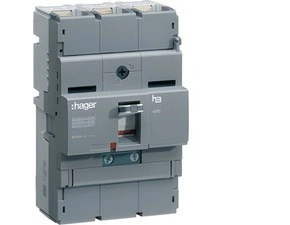 HAG HNT125DR Kompaktní jistič h3+ P250 TM 40 kA, 3-pólový, In 125 A