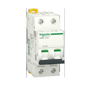 SCHN A9F85201 Jistič Acti9 iC60H 2P 1A D export RP 0,25kč/ks