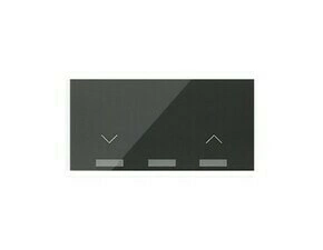 Kryt žaluziového spínače, černá