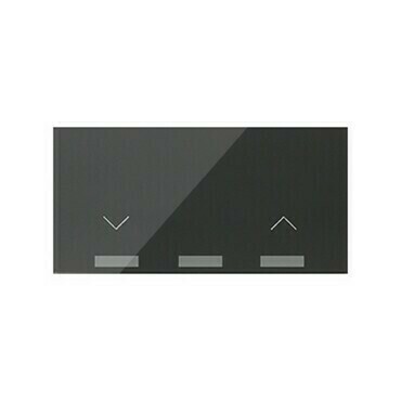 Kryt žaluziového spínače, černá