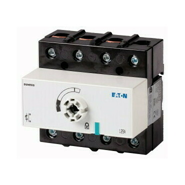 EATON 6083336 DMM-125/3-SK Odpínač DUMECO, 125A, 3-pól, zadní montáž, bez ovládací páky