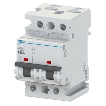 OEZ:44297 MSN-125-2 Vypínač In 125 A, Ue AC 230/400 V, 2pól