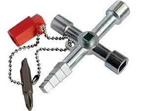 NG ND 000 310  Univerzální křížový klíč pro běžné zámky rozvaděčů