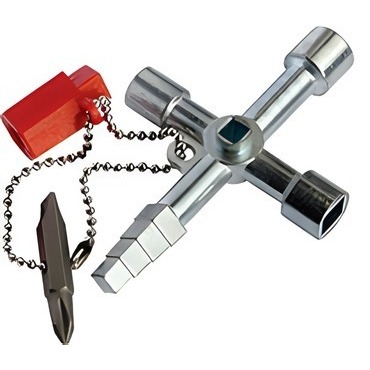 NG ND 000 310  Univerzální křížový klíč pro běžné zámky rozvaděčů