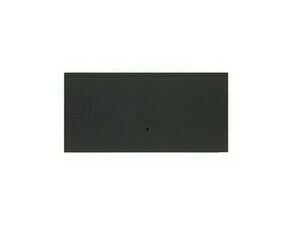 Kryt spínače dvoupólového SIMON 10000133-238, černá matná