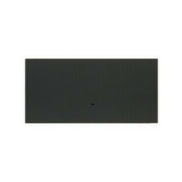 Kryt spínače dvoupólového SIMON 10000133-238, černá matná