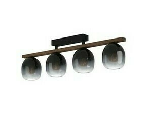 Svítidlo stropní EGLO DL 4 E27 SW HOLZ SW-GRAU-TRANSP.FILAGO