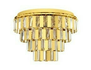 Svítidlo stropní EGLO DL 7 E14 MESSING KRISTALL ERSEKA