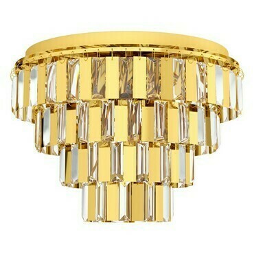 Svítidlo stropní EGLO DL 7 E14 MESSING KRISTALL ERSEKA