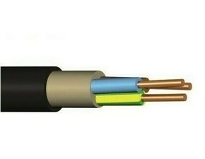 Kabel instalační  CYKY-J  3x2,5 RE á500 měděný