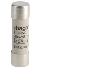 HAG LF445G Pojistka válcová, velikost 14x51, 45A gG, 500V AC