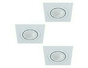 Svítidlo zapuštěné EGLO SET 3XEINBAUSP.ALU-GEB.SCHWENKB.AREITIO