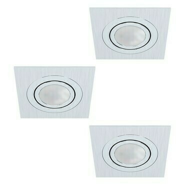 Svítidlo zapuštěné EGLO SET 3XEINBAUSP.ALU-GEB.SCHWENKB.AREITIO