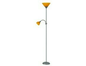 Stojací lampa Action stříbrná E27 1×100W RABALUX 4026