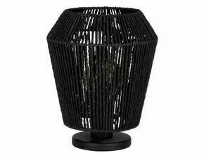 EGLO TL/1 E27 SCHWARZ/PAPIERSEIL 'PERSLEY'