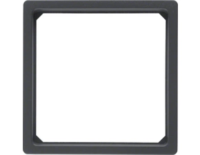 HAG 11096076 Mezirámeček pro středový díl 50x50 mm, Berker Q.x, antracit, sametová