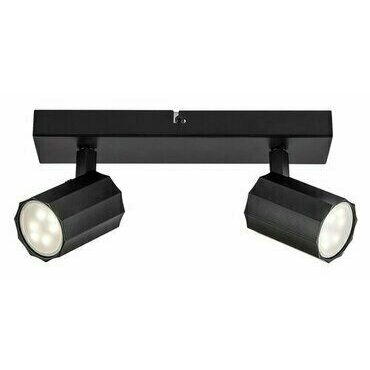 Svítidlo stropní RABALUX 73024 ROGELIO matná černá GU10 2x MAX 5W