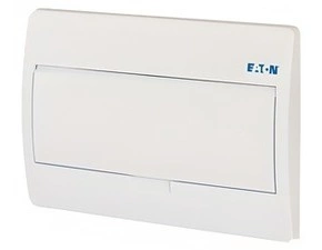 Rozvodnice zápustná EATON 281698 BC-U-1/12-TW-ECO, bílé plast. dveře, 1 řada modulů