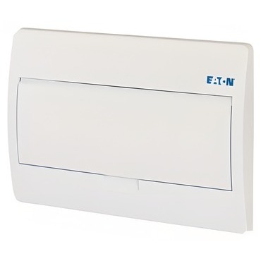 Rozvodnice zápustná EATON 281698 BC-U-1/12-TW-ECO, bílé plast. dveře, 1 řada modulů