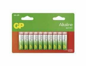 Baterie alkalická GP B0422L ALKALINE AA (LR6) 20BL