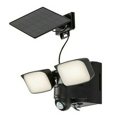 Solární svítidlo Leszno černá LED 10W RABALUX 77091