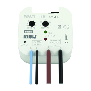 ELKO 4915 RFSTI-111B/230V Spínací prvek s rozšírenou kontrolou teploty RP 0,05kč/ks