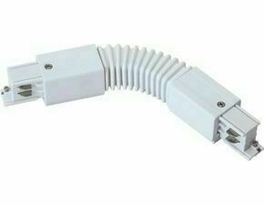 Spojka flexibilní GREENLUX TRACK FLEXI CONNECTOR 4W WHITE, bílá