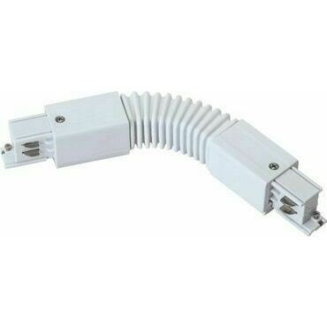 Spojka flexibilní GREENLUX TRACK FLEXI CONNECTOR 4W WHITE, bílá