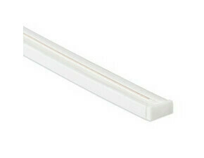 MC LED Plastová napájecí DC lišta s 3M páskou, max. 25A, bílá barva, 2m